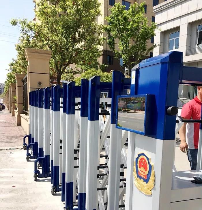 公安系统大门怎么做? 公安系统大门怎么做?